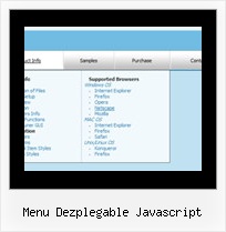 Menu Dezplegable Javascript Javascript Transparent Drop Down