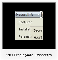 Menu Dezplegable Javascript Down Menu Using Javascript
