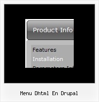 Menu Dhtml En Drupal Web Example Creator