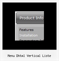 Menu Dhtml Vertical Liste Html Cascading Menus