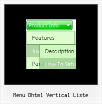Menu Dhtml Vertical Liste Vertical Bar Images