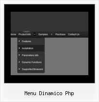 Menu Dinamico Php Javascript For Web Pages Transition