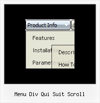 Menu Div Qui Suit Scroll Navigation Menu Html