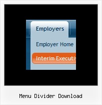 Menu Divider Download Dropdown In Netscape