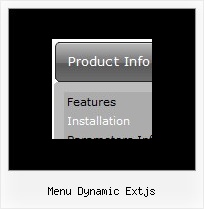 Menu Dynamic Extjs Netscape Drag And Drop Dhtml