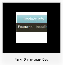 Menu Dynamique Css Menu Css Html