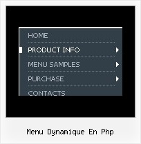 Menu Dynamique En Php Tree Javascript Html