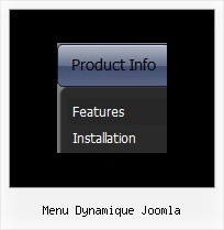 Menu Dynamique Joomla Javascript Sliding Menu