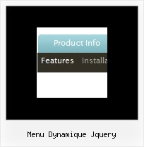 Menu Dynamique Jquery Sample Rollover Menu