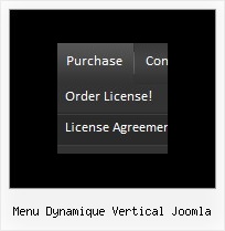 Menu Dynamique Vertical Joomla Web Drop Down