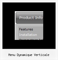 Menu Dynamique Verticale Tabbed Menus Dhtml