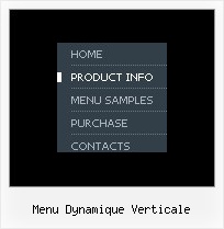 Menu Dynamique Verticale Cascading Menu Sample