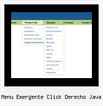 Menu Emergente Click Derecho Java Pull Down Menu Dhtml