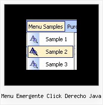 Menu Emergente Click Derecho Java Mouse Over Html Javascript Menu