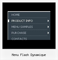 Menu Flash Dynamique Javascript Drop Down Example