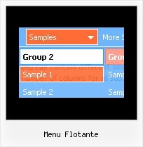 Menu Flotante Down Menu Dhtml