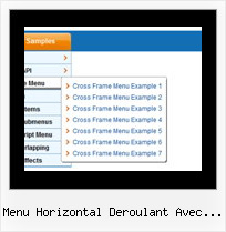 Menu Horizontal Deroulant Avec Images Javascript Menu Rolldown