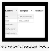 Menu Horizontal Deroulant Avec Images Javascript Floating