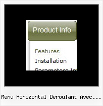 Menu Horizontal Deroulant Avec Images Cross Browser