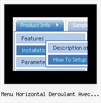 Menu Horizontal Deroulant Avec Images Dynamic Menu Net