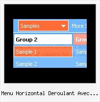 Menu Horizontal Deroulant Avec Images Javascript Slide Menus