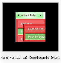 Menu Horizontal Desplegable Dhtml Creating Dropdown Menus