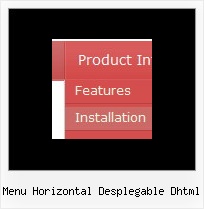 Menu Horizontal Desplegable Dhtml Creating Popup Javascript Sample