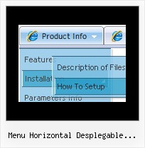 Menu Horizontal Desplegable Javascript Con Submenu Cool Tabs In Html