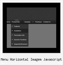 Menu Horizontal Imagem Javascript Horizontal Popup Image Menu In Javascript
