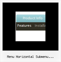 Menu Horizontal Submenu Javascript Html Example Javascript Code For Menu Creation