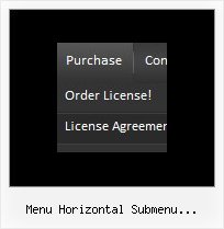 Menu Horizontal Submenu Javascript Html Example Dhtml Flyout Menus