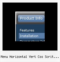 Menu Horizontal Vert Css Scrit Exemple Dynamic Drop Down List Javascript