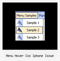 Menu Hover Css Iphone Issue Menu Tree Javascript