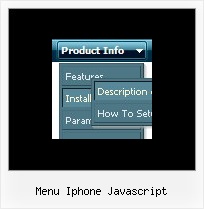 Menu Iphone Javascript Animated Collapsible Dhtml Menu
