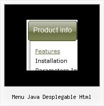 Menu Java Desplegable Html Java Drop Down Menus