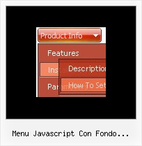 Menu Javascript Con Fondo Transparente Menus Desplegables Dhtml