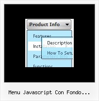 Menu Javascript Con Fondo Transparente Menu Drop Down Menu Javascript