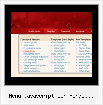 Menu Javascript Con Fondo Transparente Object Javascript