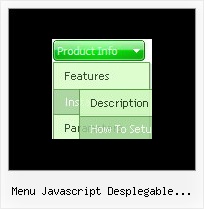 Menu Javascript Desplegable Ejemplo Java Menu Example