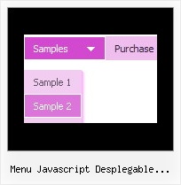 Menu Javascript Desplegable Ejemplo Purchase Web Menus