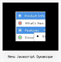 Menu Javascript Dynamique Menu Con Java Script