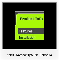 Menu Javascript En Consola Website Menue Pulldown Source