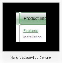 Menu Javascript Iphone Mouseover Drop Down Menu Script