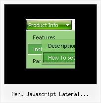 Menu Javascript Lateral Desplegable Javascript Static Item