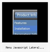 Menu Javascript Lateral Desplegable Cascading Menus Html
