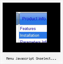 Menu Javascript Onselect Horizontal Html Menu Tab Dynamic