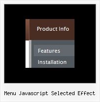 Menu Javascript Selected Effect Relative Position Mouseover Dhtml Menu
