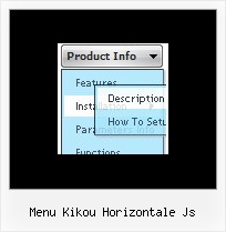 Menu Kikou Horizontale Js Collapsing Javascript Menu