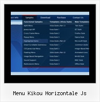 Menu Kikou Horizontale Js Sliding Drop Down Menus