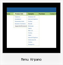 Menu Krpano Creating Dhtml Drop Down Menus
